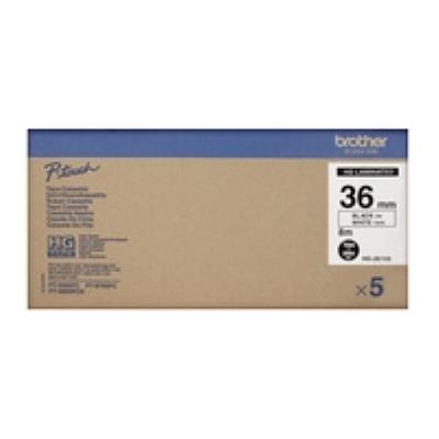 Brother HG261V5 - gelamineerde tape - 5 rol(len)