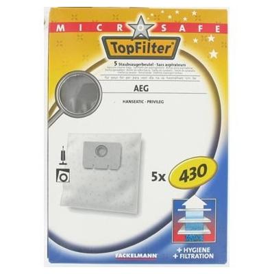 TOP FILTER - 67470 - SAC ASPIRATEUR MICROSAFE EN NON-TISSÉ POUR AEG