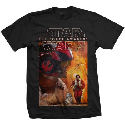 Star Wars Episode VII - T-Shirt Dameron Composition (L)