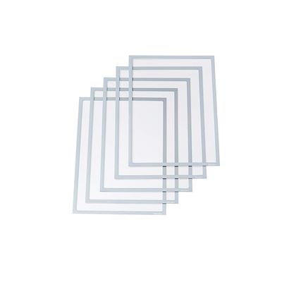 UltraDEX Dentifrice magnétique 889009 Objet pour DIN A4 Lot de 5 x 225 mm, gris