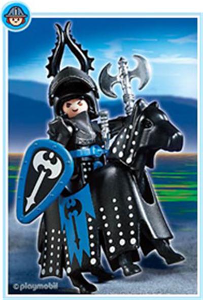 Playmobil - 3315 - Chevaliers - Chevalier Noir