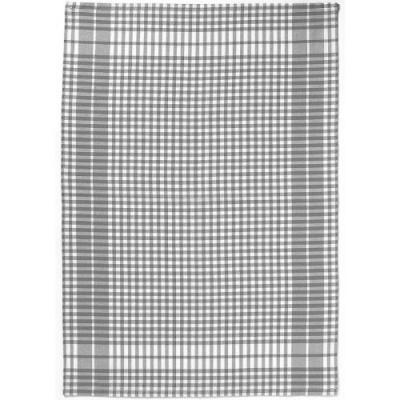 TORCHON PETITS CARREAUX - GRIS