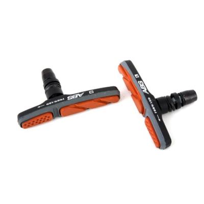 Msc bikes abs1 patins pour frein v-brake avec abs pour vélo noir