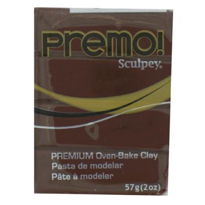Pâte Sculpey Premo - Burnt umber (marron)