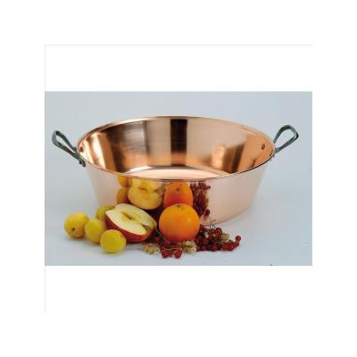 Bassine à Confiture Cuivre 40 cm 12 L*
