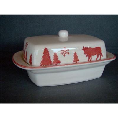 Table&cook vache rouge*beurrier *3644 va