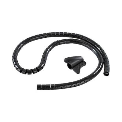 Passe-câble flexible universel noir - 1,5 M