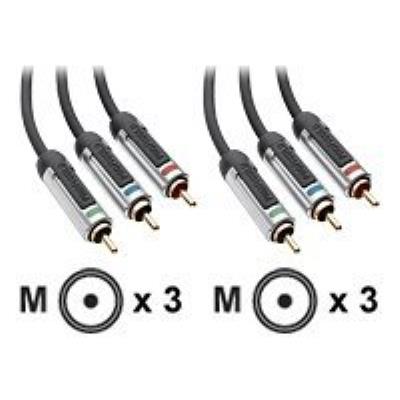 Bandridge Profigold videokabel - componentvideo - 1 m
