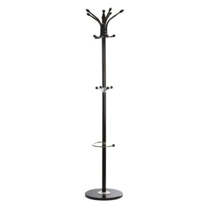 Porte manteaux avec porte parapluies - 10 tiges - Noir