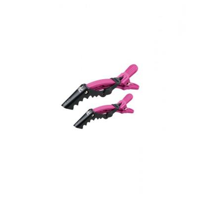 Pinces Cheveux Longs Rose X4