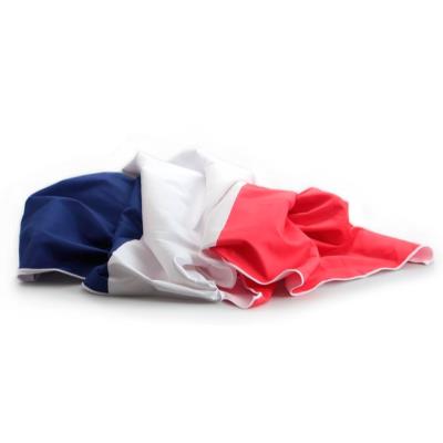 Drap de bain microfibre drapeau France - 180 x 90 cm