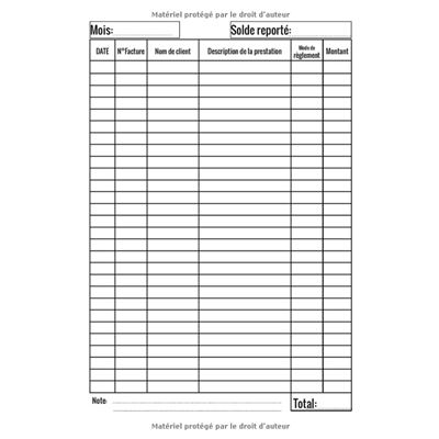 Livre de compte: cahier de revenu - carnet de tenue de compte - registre de  comptabilité - 100 pages - format A5 NLFBP Editions - broché - NLFBP  Editions - Achat Livre