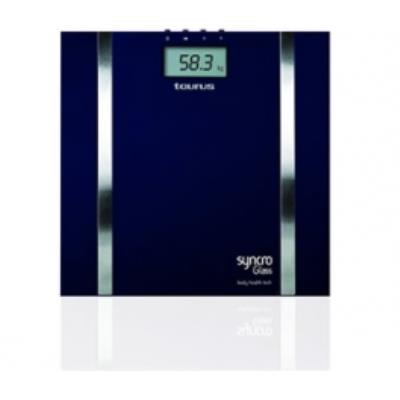 PÈSE-PERSONNE ÉLECTRONIQUE DE HAUTE PRÉCISION SYNCRO GLASS BLANC TAURUS 990537000