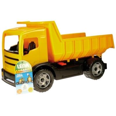 Lena 2053 - forte camion à benne géant, noir jaune