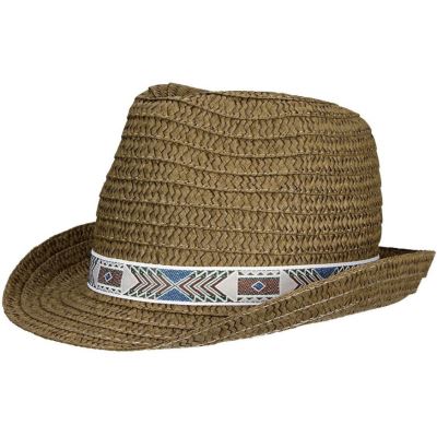 paille Janeiro junior marron taille 50 cm