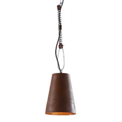 Lampe Suspension Links, marron