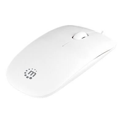 Manhattan Silhouette - muis - USB - wit