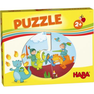 Haba puzzle enfant chevalier et princesse 6 pièces