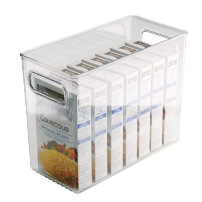 Interdesign, conteneur de stockage pour cuisine, cellier, réfrigérateur, congélateur - grand, transparent