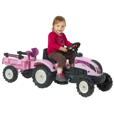 Falquet princesse trac + remorque + pelle & rateau 2056c