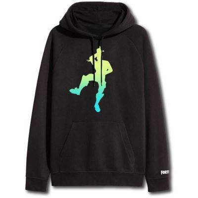 Sweat A Capuche - Fortnite - Poche Kangourou Noir Dance