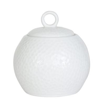 Table Passion - Sucrier 30 Cl Louna Relief Blanc
