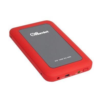 Hamlet HXD25U3MRD - boitier externe - SATA 3Gb/s - USB 3.0