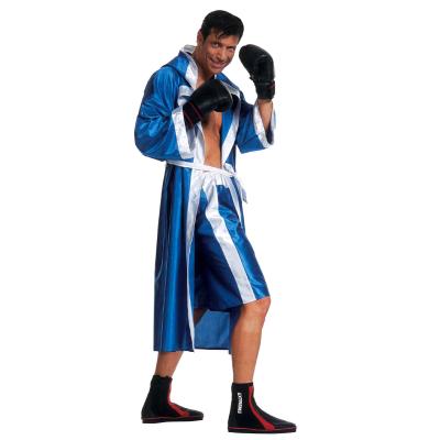 Déguisement Boxeur Bleu