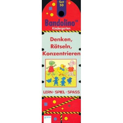 BANDOLINO SET 50 DENKEN, RÄTSELN, KONZENTRIEREN