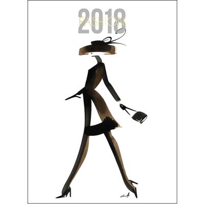 Calendrier décoration Fashion 2018