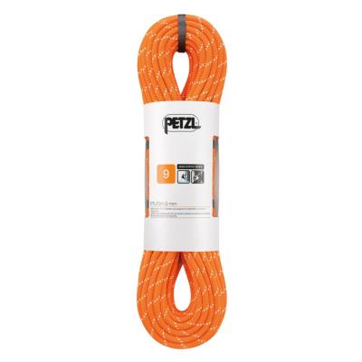 Corde semi-statique Push Petzl Diamètre 9 mm x 70 m coloris orange