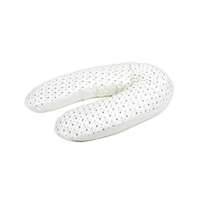 Coussin d'allaitement design 2 (gris_oiseux) 190 cm