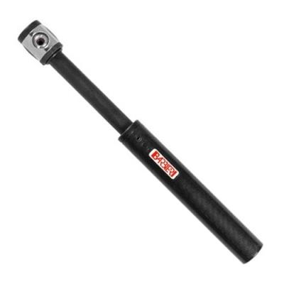 Barbieri nano mini-pompe pour vélo gris rouge 15.5 cm