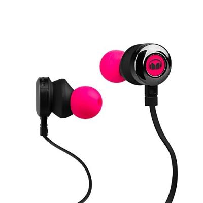 Monster clarity hd haute définition casque intra auriculaire rose