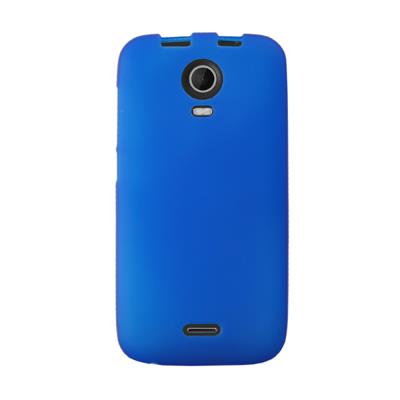 Mocca coque gel frost bleue pour Wiko Darkmoon