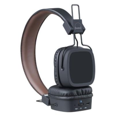 Heden evolution noir - casque circum-auriculaire bluetooth avec microphone