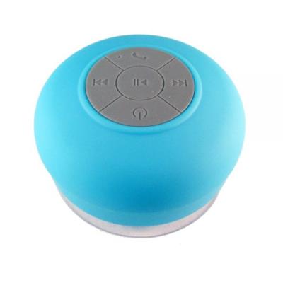 Enceinte Bluetooth Ventouse BTS-06 Waterproof Bleu