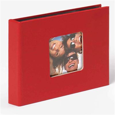 WALTHER  Fun 10x15 Cm Mini Album 36 Photos Photo Album Rouge