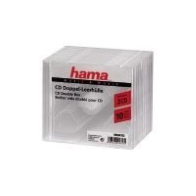Hama CD Double Jewel Case - Coffret pour CD -