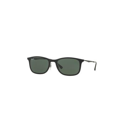 Ray-ban new wayfarer light ray noir mat vert - medium-large