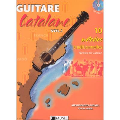 Méthodes et pédagogie LEMOINE JANIA PATRICE - GUITARE CATALANE + CD - GUITARE Guitare acoustique