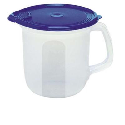 EMSA 2108154400 SUPERLINE POT À LAIT TRANSPARENT / BLEU 1,5 L