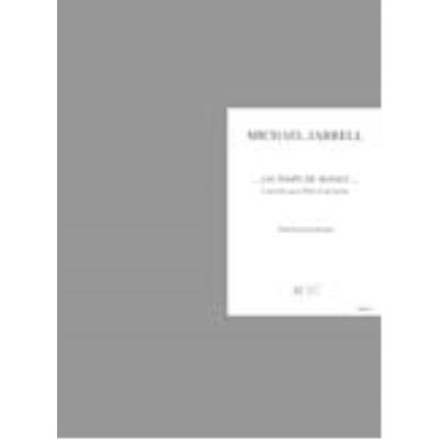 Partitions classique LEMOINE JARRELL M. - ...UN TEMPS DE SILENCE... CONCERTO POUR FLUTE - FLUTE, ORCHESTRE Flûte traversière