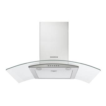 ROSIERES Hotte Décorative Murale 90cm RGM9185IN Inox/Verre - 1