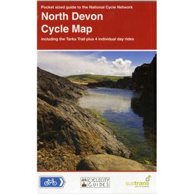 North Devon Cycle Map: Including The Tarka Trail Plus 4 Individual Day Rides (Cyclecity Guides) (Map)