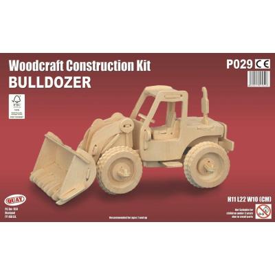Maquette en bois - Bulldozer