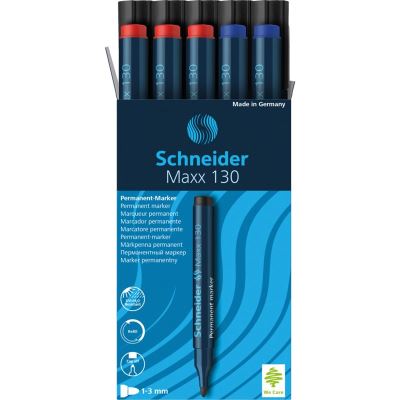 Boîte 10 Marqueur permanent Maxx 130 assorti