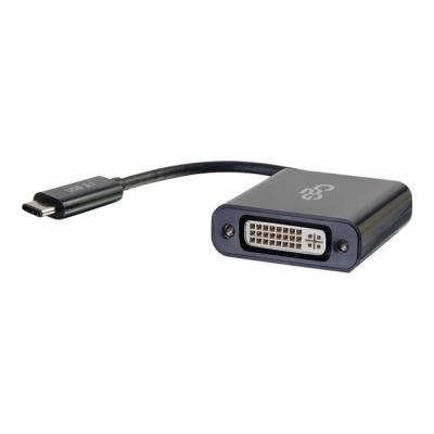 C2G USB-C to DVI-D Video Adapter Converter externe video-adapter - zwart