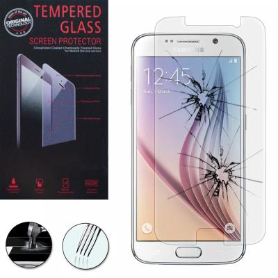 Film Vitre verre Trempé de protection d'écran pour Samsung Galaxy S6 SM-G920 - TRANSPARENT