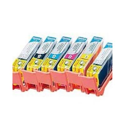 6 Cartouches I Color compatibles Color Pack avec puce